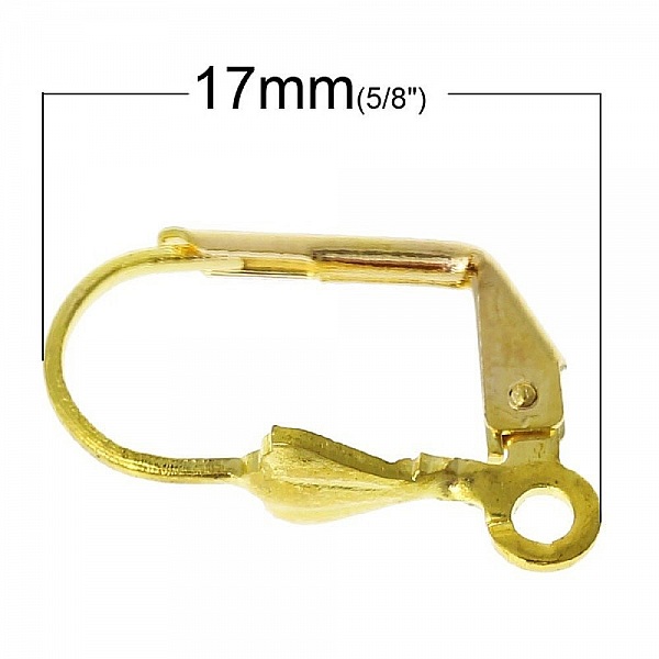 Support Boucle d'oreille Dormeuse N&deg;10 x 10 Paires