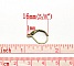 Support Boucle d'oreille Dormeuse N&deg;13 x 5 Paires