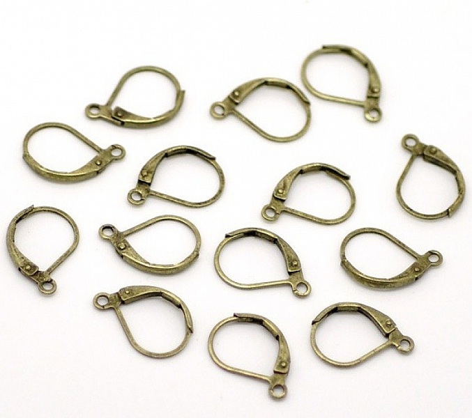 Support Boucle d'oreille Dormeuse N&deg;13 x 5 Paires