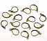 Support Boucle d'oreille Dormeuse N&deg;13 x 25 Paires