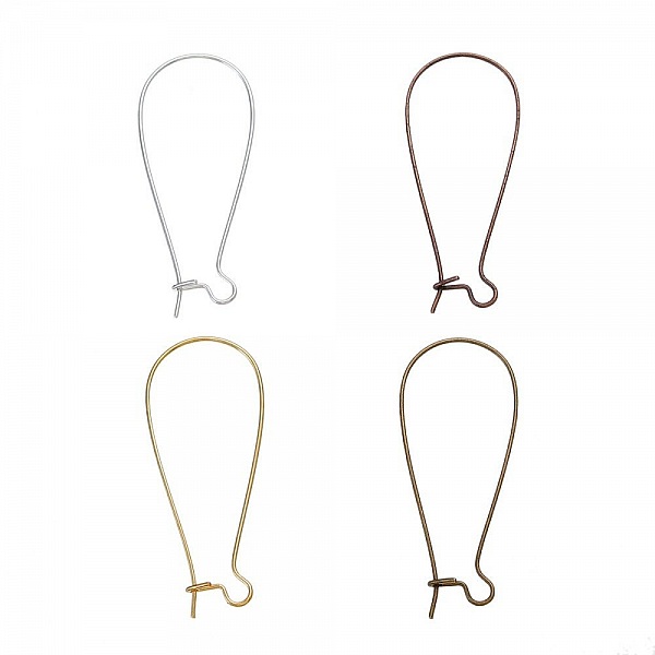Support Boucle d'oreille Dormeuse 38mm N&deg;18 x 100 Paires