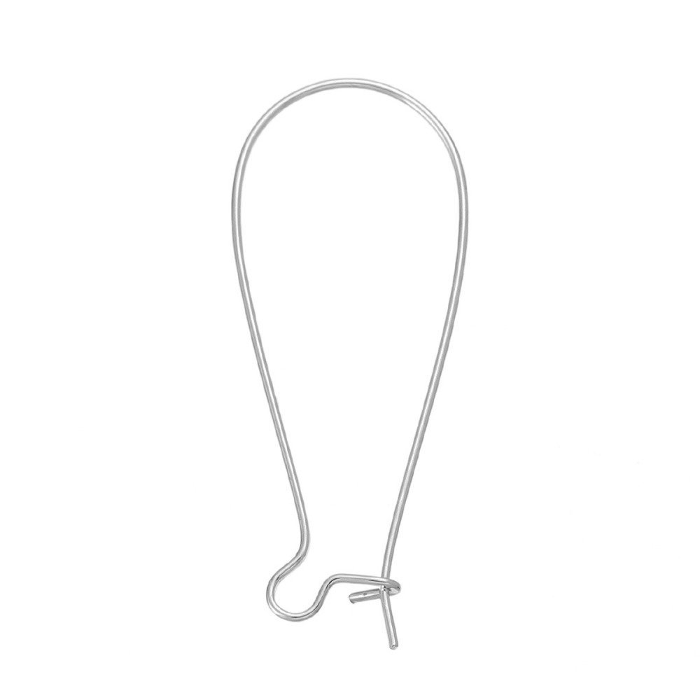 Support Boucle d'oreille Dormeuse 38mm N&deg;18 x 100 Paires
