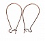 Support Boucle d'oreille Dormeuse 38mm N&deg;20 x 100 Paires