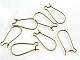Support Boucle d'oreille Dormeuse 24mm N&deg;05 x 1 Paire