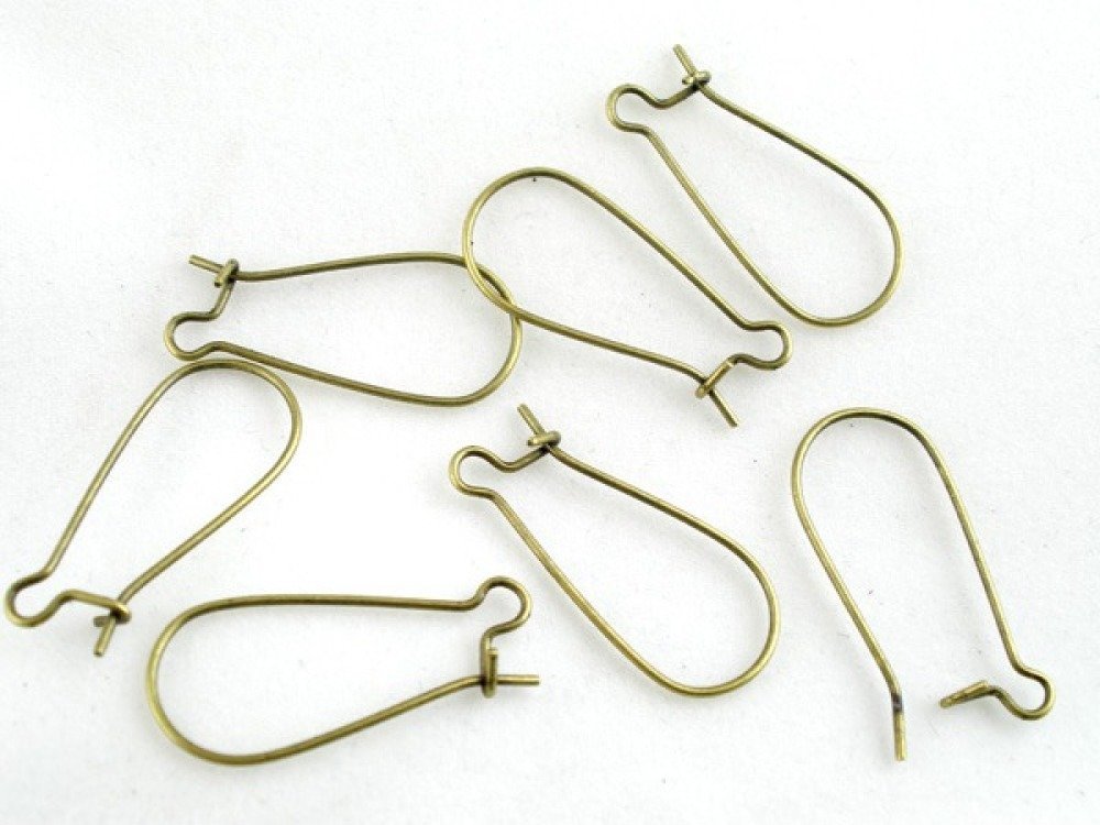 Support Boucle d'oreille Dormeuse 24mm N&deg;05 x 40 Paires