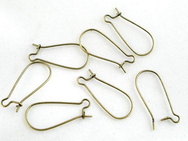 Support Boucle d'oreille Dormeuse 24mm N&deg;05 x 40 Paires