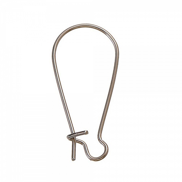 Support Boucle d'oreille Dormeuse 24mm N&deg;06 Mixte 100 Paires