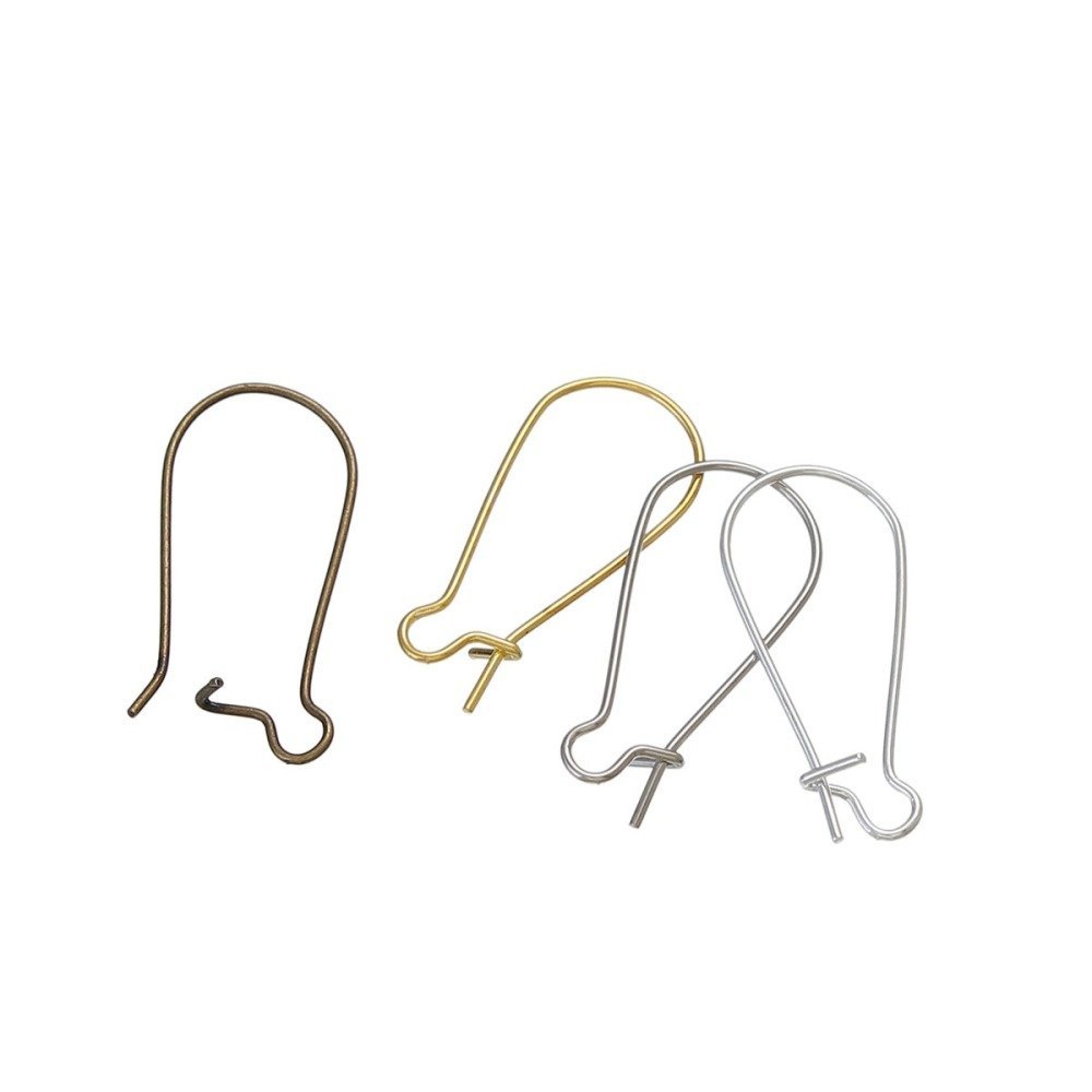 Support Boucle d'oreille Dormeuse 24mm N&deg;06 Mixte 100 Paires