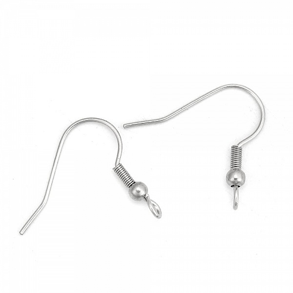 Support Boucle d'oreille Hame&ccedil;on Acier Inoxydable N&deg;03 x 5 paires
