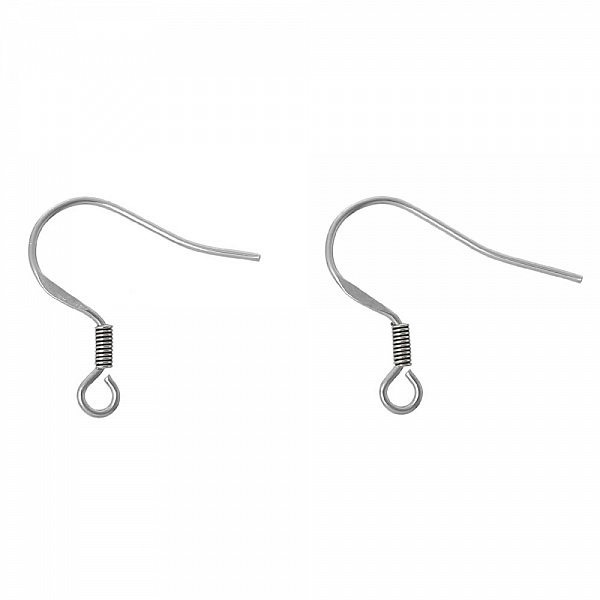 Support Boucle d'oreille Hame&ccedil;on Acier Inoxydable N&deg;05 x 5 paires