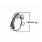 Support Boucle d'oreille Clip en Acier Inoxydable N&deg;01 x 1 paire