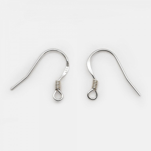 Support Boucle d'oreille Hame&ccedil;on en Argent 925 N&deg;01 x 1 paire