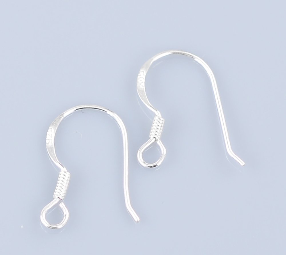 Support Boucle d'oreille Hame&ccedil;on en Argent 925 N&deg;02 x 1 paire