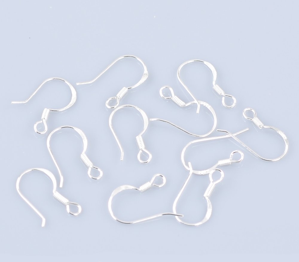 Support Boucle d'oreille Hame&ccedil;on en Argent 925 N&deg;02 x 1 paire