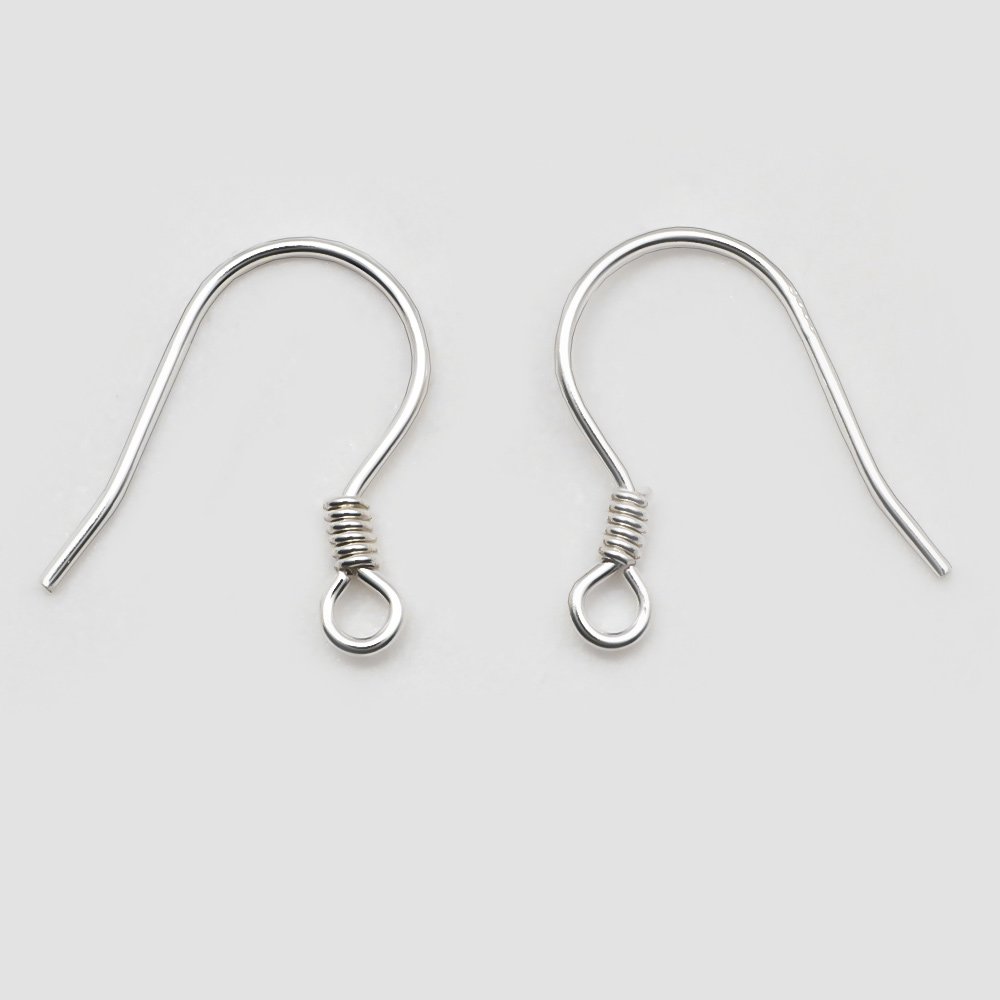 Support Boucle d'oreille Hame&ccedil;on en Argent 925 N&deg;04 x 1 paire