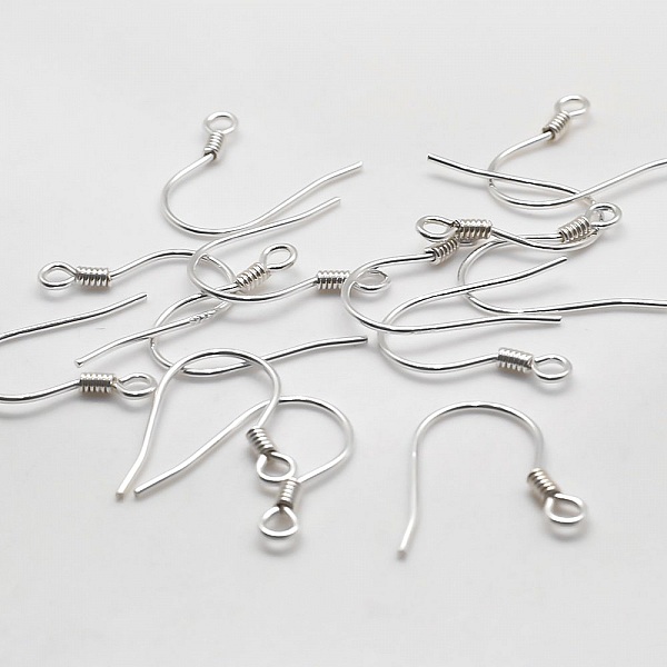 Support Boucle d'oreille Hame&ccedil;on en Argent 925 N&deg;04 x 1 paire