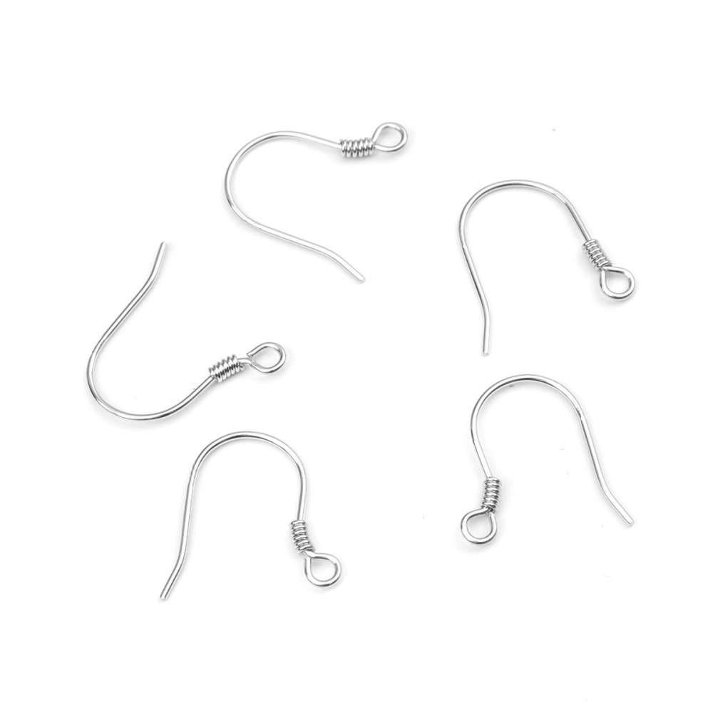 Support Boucle d'oreille Hame&ccedil;on en Argent 925 N&deg;04 x 1 paire