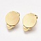 Support Boucle d'oreille Clips Plateau Acier Inoxydable Dor&eacute; N&deg;02