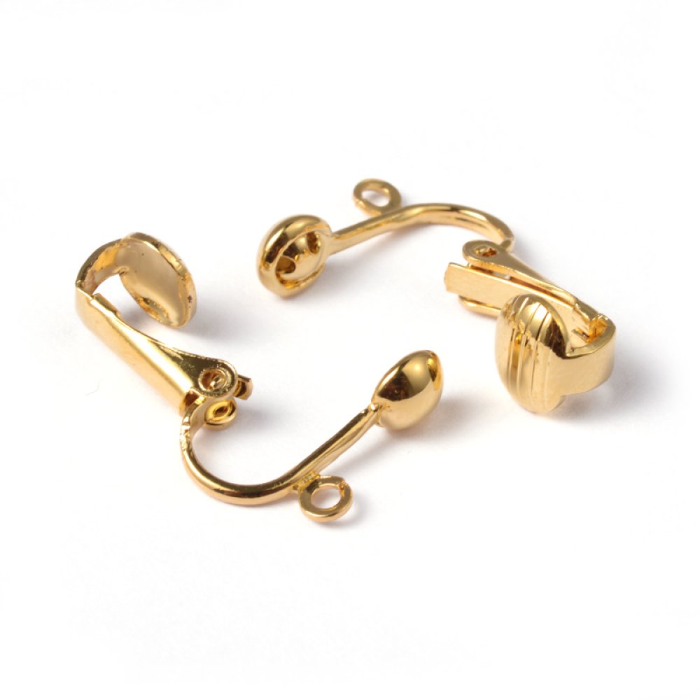 Support Boucle d'oreille Clip N&deg;04-02 x 1 Paire