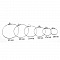 Support Boucle d'oreille Cr&eacute;ole en Acier Inoxydable N&deg;02-25 mm x 1 paire