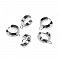 Support Boucle d'oreille Cr&eacute;ole en Acier Inoxydable N&deg;04 x 1 paire