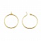 Support Boucle d'oreille Cr&eacute;ole Plaqu&eacute; Or 18K Dor&eacute; N&deg;01-20 mm x 1 paire