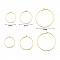 Support Boucle d'oreille Cr&eacute;ole Plaqu&eacute; Or 18K Dor&eacute; N&deg;01-25 mm x 1 paire