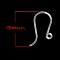 Support Boucle d'oreille Hame&ccedil;on en Plastique