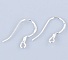 Support Boucle d'oreille Hame&ccedil;on en Argent 925 N&deg;08 x 1 paire