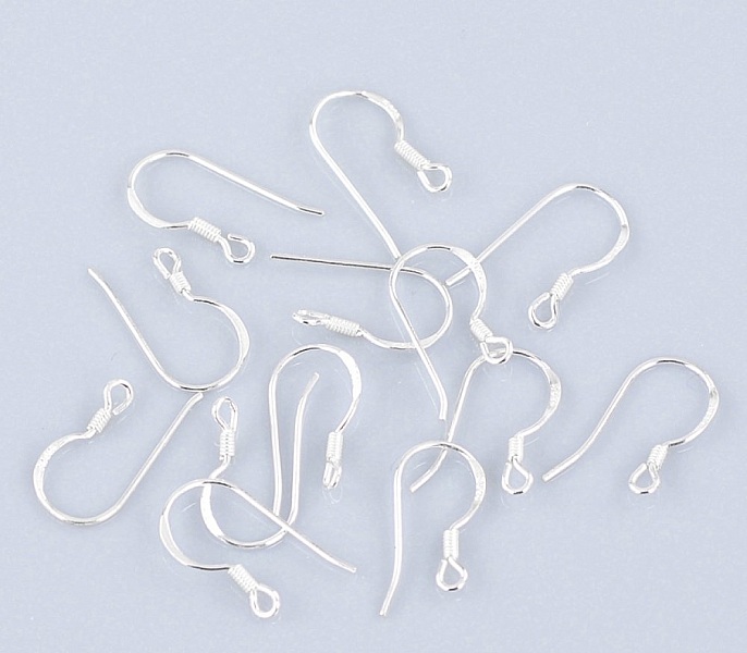 Support Boucle d'oreille Hame&ccedil;on en Argent 925 N&deg;08 x 1 paire