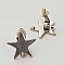 Support Boucle d'oreille Clip N&deg;101 x 1 Paire