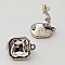 Support Boucle d'oreille Clip N&deg;102 x 1 Paire