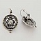 Support Boucle d'oreille Dormeuse N&deg;101 x 1 Paire Argent