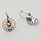 Support Boucle d'oreille Dormeuse N&deg;108 x 1 Paire Argent