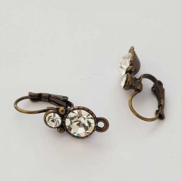 Support Boucle d'oreille Dormeuse N&deg;113 x 1 Paire