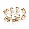 Support Boucle d'oreille Clip en Acier Inoxydable N&deg;04 x 1 paire dor&eacute;