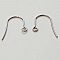 Support Boucle d'oreille Hame&ccedil;on Acier Inoxydable N&deg;02-02 X 5 Paires