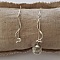 Support Boucle d'oreille Hame&ccedil;on Pendant M&eacute;tal Argent&eacute; x 1 paire