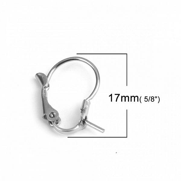 Support Boucle d'oreille Dormeuse Inoxydable N&deg;05