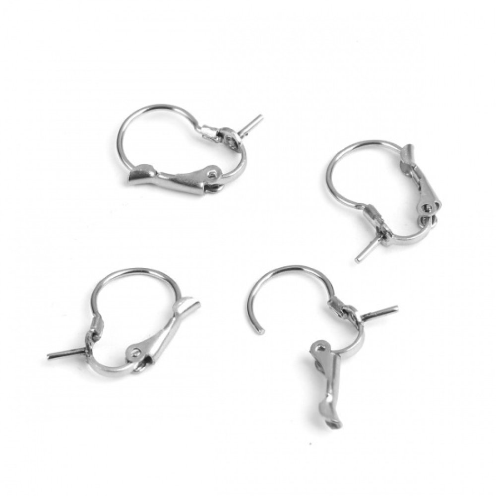 Support Boucle d'oreille Dormeuse Inoxydable N&deg;05