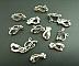Support Boucle d'oreille Clip N&deg;05 x 10 Paires