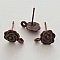 Support Boucle d'oreille Puce N&deg;02 Cuivre