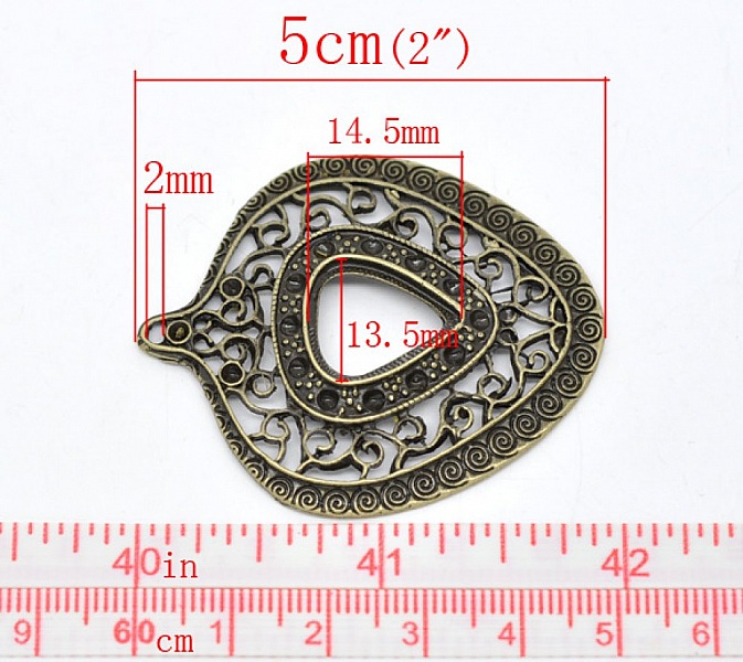 Support Cabochon N&deg;03 Bronze