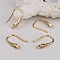Support boucle d'oreille N&deg;26 Hame&ccedil;on plaqu&eacute; Or et Strass