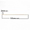 Support boucle d'oreille N&deg;27-02 Chaine plaqu&eacute; Or 18K