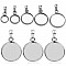 Support cabochon 20 mm Acier Inoxydable N&deg;04