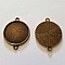 Support cabochon 20 mm N&deg;02-2 Anneaux