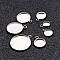 Support cabochon 25 mm Acier Inoxydable N&deg;05 Anneau Ouvert