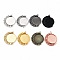 Support cabochon 25 mm rotatif N&deg;01 argent
