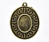 Support cabochon Ovale de 14 X 10 mm Bronze N&deg;06